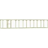 vidaXL Kippenhok 1,5x9x1,5 m geïmpregneerd grenenhout