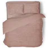 Eleganzzz Dekbedovertrek Teddy Pluche - light pink 240x200/220cm