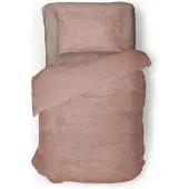 Eleganzzz Dekbedovertrek Teddy Pluche - light pink 140x200/220cm