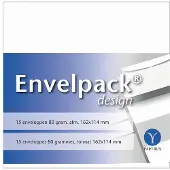 Papyrus - Envelop 114x162mm wit | 10 stuks