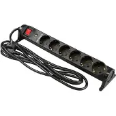 VB Extend Stekkerdoos | TCD 6V Draaibaar 3meter 3x1,5mm zwart monteerbaar
