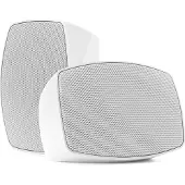 Power Dynamics BHW40WH waterbestendige speaker set - 100V & 8 Ohm -