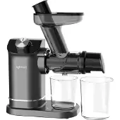 Safecourt Kitchen – Slowjuicer – 700 ml & Koude Persing – Voorzien Van Stille Motor En Druppelstop – Voor Vers Sap Van Groenten En Fruit – Grijs Kunststof