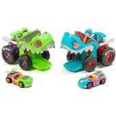 Magic Mega Wheels T-Racers, T-Rex auto's en set met coureurs