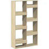 vidaXL Kamerscherm 100x33x175 cm bewerkt hout sonoma eikenkleurig
