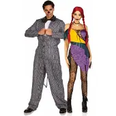 Leg avenue Pinstriped Tux Jumpsuit