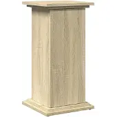 vidaXL Sokkel met opbergruimte 31x30x60 cm bewerkt hout sonoma eiken