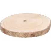 HBX natural living Basic Boomschijf Apollonia Ø25-27cm Bruin bruin Hout HBX natural living