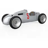 Baghera Speelgoedauto - Audi Race Auto - 24X8,5X7,5Cm - In Geschenkdoos - 3 Jaar