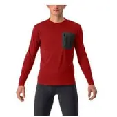 Castelli Unlimited Merino Trui Lange Mouw Rood