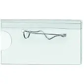Quantore - Badge met speld 40x60mm | 1200 stuks