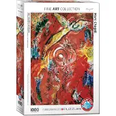 Eurographics puzzel Marc Chagall muziek 1000 stukjes legpuzzel.