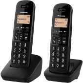 Panasonic Paarse mobiele telefoon KX-TU110 met twee SIM kaarten, Telefoon, Zwart