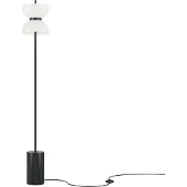 Maytoni Moderne staande lamp Kyoto LED, zwart, van metaal en glas, 11W, geschikt voor keuken, slaapkamer, woonkamer, eetkamer, lobby