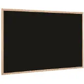 BI-Office Basic Krijtbord 90 (B) x 1,4 (D) x 60 (H) cm Zwart
