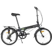 Dahon Vouwfiets 20" vybe d7 shadow met v-brake - (shadow) mat zwart