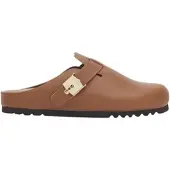 Scholl Klomp Women Grace Leather Cognac-Schoenmaat 42