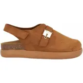 Scholl Klomp Women Adele Suede Sa Cognac-Schoenmaat 35