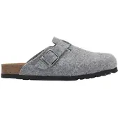 Scholl Klomp Men Olivier New Felt Mens Grey-Schoenmaat 39