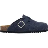 Scholl Klomp Women Fae New Felt Blue-Schoenmaat 35