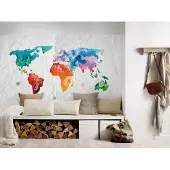Living Walls Fotobehang Designwalls Colourful World 2 (5-delig)