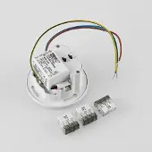 Molto Luce LED inbouwlamp Wall 68R IP44 RD, wit, aluminium, CCT 68R, dimbaar, wit / opaal, Hal, Aluminium, Modern, Wandlamp buiten