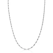 Zinzi zilveren ketting met glinsterende gedraaide schakels 1,9mm breed 43-45cm ZIC2585