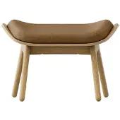 UMAGE The Reader Ottoman Oak | Sugar brown - Textile