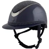 Br Rijhelm Theta Plus Dazzling Glamourous Glossy Navy/Gunmetal - M