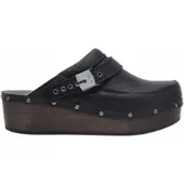 Scholl Klomp Women Withney Leather T Black-Schoenmaat 37