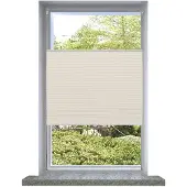 vidaXL Plisséjaloezie 40x150cm crème