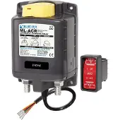 Blue Sea Systems Manual Control Solenoid 24v Zwart