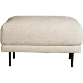 Bronx71 Scandinavische hocker Denver bouclé wit.