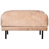 Bronx71 Hocker Denver velvet taupe.