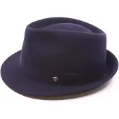 Panizza Trilby Wolvilt Blauw maat 60