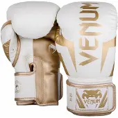 Venum Bokshandschoenen ELITE- Wit/Goud - 16 oz