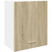vidaXL Bovenkast Lyon 50x31x60 cm bewerkt hout sonoma eikenkleurig
