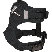 Petlando Hondenharnas Mesh Vest Zwart - Hondentuig - M 32-37/41-53 Cm
