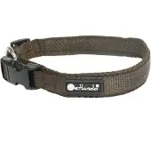 Petlando Hondenhalsband Mesh Mokka - Klikhalsband - M 45-50x3.5 Cm
