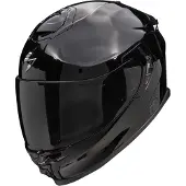 Scorpion EXO-GT SP AIR Solid Metallic Zwart Integraalhelm Maat XS