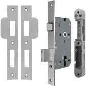 Axa Deurbeslag | Veiligheidsslot | | 72 mm (SKG**, Geborsteld RVS)