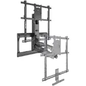 My Wall TV-muurbeugel met soundbarhouder | tot 65 inch | interactief | 3 draaipunten