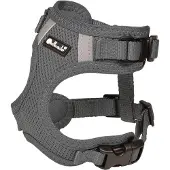 Petlando Hondenharnas Mesh Vest Antraciet - Hondentuig - Xs 18-26/32-41 Cm