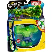 Heroes Of Goo Jit Zu Hulk Glow Surge 11cm - - MARVEL - Luminous and extendable figure