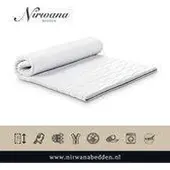 Nirwana bedden Topdekmatras - Topper 150x200 - Koudschuim HR50 8 cm dik