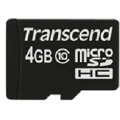 Transcend Premium microSDHC-kaart Industrial 4 GB Class 10