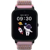GARETT Smartwatch Kids Tech 4G, roze, met klittenbandsluiting