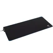 White Shark Muismat voor spellen met RGB achtergrondverlichting White Shark Luminous XL, 800x350x3mm, Muismat, Zwart