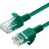 Microconnect V-UTP6A075G-SLIM, 7,5 meter, Cat6a, U/UTP (UTP), RJ-45, RJ-45, groen