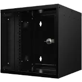 Lanview 10" 6U B=312mm D=300mm WAND, Accessoires voor serverkasten, Zwart